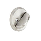 Satin Nickel Thumbturn Deadbolt with Exterior Plate