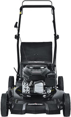 PowerSmart Gas Lawn Mower, 21-inch & 170CC, Gas Powered Push Lawn Mower with 4-Stroke Engine, 3-in-1 Gas Mower with Bag, 5 Adjustable Heights (1.18''-3.00'' )