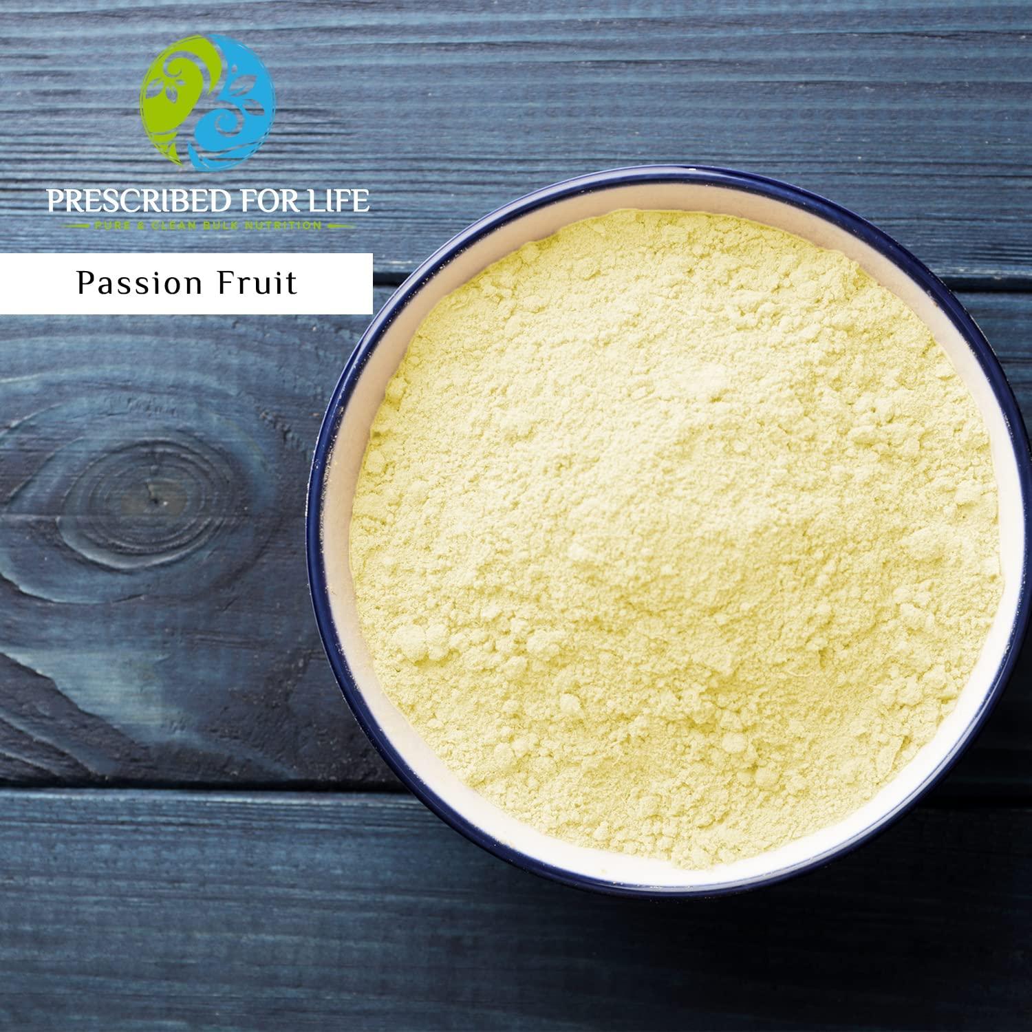 Prescribed for Life Passion Fruit Powder | Superfood Powder Made with 100% Natural Passion Fruit Juice | No Fillers | Non GMO | Rich in Vitamins and Antioxidants, 10kg (22 lb)