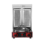 Steel LPG Gas Shawarma Grill Machine Doner Kebab Rotisserie Grill