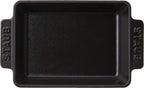 Staub Cast Iron 5.75-inch x 4.5-inch Mini Rectangular Baker - Matte Black, Made in France
