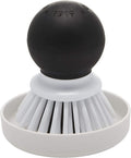 KitchenAid KE195OSBA Palm Brush With Dish Tray, 2-Piece, Black