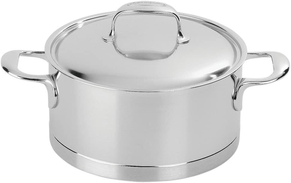 Demeyere Atlantis 7-Ply Stainless Steel Dutch Oven, 8.9-qt