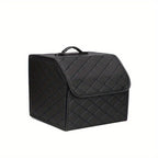 1pc Car Trunk Organizer StoraBox Collapsible Auto Cargo StoraContainer Toys Food StoraBag Car Stowing Automotive Accessories
