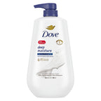 Dove Body Wash with Pump Deep Moisture For Dry Skin Moisturizing Skin Cleanser with 24hr Renewing MicroMoisture Nourishes The Driest Skin 30.6 oz