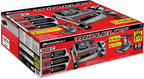 Power 2 Ton Triple Lift Floor Jack, Lifts Cars, Trucks, Motorcycles, ATV's, Transmissions, Tie-Down Loops, LocSafety Bar - 620422E