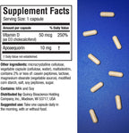 Prevagen Improves Memory - Regular Strength 10mg, 60 Capsules |3 Pack| with Apoaequorin & Vitamin D | Brain Supplement for Better Brain Health, Supports Healthy Brain Function