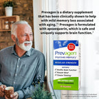 Prevagen Improves Memory - Regular Strength 10mg, 60 Capsules |3 Pack| with Apoaequorin & Vitamin D | Brain Supplement for Better Brain Health, Supports Healthy Brain Function