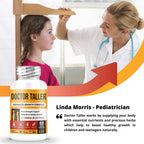 Doctor Taller - Support Healthy Growth - Premium and Breakthrough Ingredients - Help Children and Teens Grow - Healthy Growth Supplement - 60 Vegan Capsules - for Children (8+) and Teens (Pack of 6)