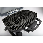 TravelQ 285 Portable Durable Compact Outdoor Propane Gas Grill, Red