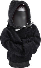 ZHSMS Gear Shift Cover, Universal Shift Knob Cover, Funny Sweater Hoodie for Gearshift, 4.7 Inch Car Shifter Stick Protector Decoration(Black)
