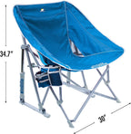 GCI Outdoor Waterside Pod Rocker Folding Beach Chair &amp; Portable Rocking Chair