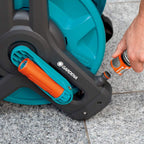 GARDENA CANADA 8009 Wall Mount Hose Reel with Hose