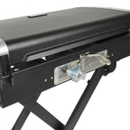 Griddle GGC2030M 25 Inch 2 Burner LP Propane Gas w/ Folding Shelf, Steel