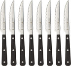 HENCKELS Razor-Sharp Steak Knife Set of 8, German Engineered Informed by 100+ Years of Mastery