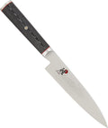 Miyabi Kaizen Utility Knife, Medium, Black with Red Accent