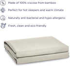 Vesta Cooling Duvet Cover | Bamboo Duvet Cover for Hot Sleeper, Soft, Breathable &amp; Lightweight, Coconut Button Closure, King/Cal King, 104" x 90", Tam Yellow