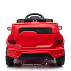 Ktaxon Kids Ride On Car Electric Stroller  Drive Remote Control 6V 7Ah Battery Powered w/ LED Lights, 3 Speed, Music Version