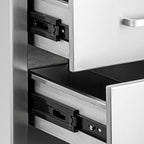 BBQ ISLAND / OUTDOOR KITCHEN DRAWER  STEEL NARROW TRASH DRAWERS 18"x23"