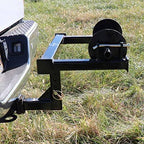 Distributors Inc. Barbed Wire Unroller Bolt On ATV Or 2" Receiver Hitch Compatible and for Fencing