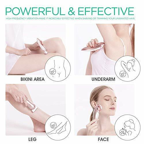 Electric  for Women - Rechargeable Shaver & Dry Painless Bikini