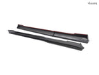 Vicrez V3r Carbon Fiber Side Skirts vz100851 for Tesla Model S 2014-2018