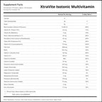 XtraVITE Isotonic Multivitamin - 100% Essential Vitamins and Minerals - Pack of 10