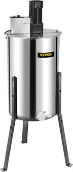 BestEquip Electric Honey Extractor Separator 3 Frame Bee Extractor  Steel Honeycomb Spinner Crank. Beekeeping Extraction Apiary CentrifuEquipment