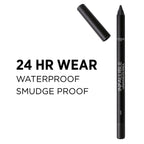 L’Oréal Paris Voluminous Original Volume Building Mascara and Infallible Eyeliner, Builds eye lashes up to 5X natural thickness, Smudge Free, Clump Free, Black, 1 kit