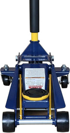 Heavy Duty 3 Ton Floor Jack, Low Profile Hydraulic Jack, Steel Service Jack  Rise with Double Pump  Lift