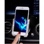 Glitter Car Phone Holder: 360° Adjustable Auto Car Stand For Women &amp; Girls - Perfect Gift For Your Loved One!