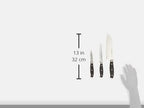 HENCKELS Forged Premio Starter Knife Set, 3 Piece, Black