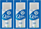 Q-tips Cotton Swabs, 500 Count (Pack of 3)