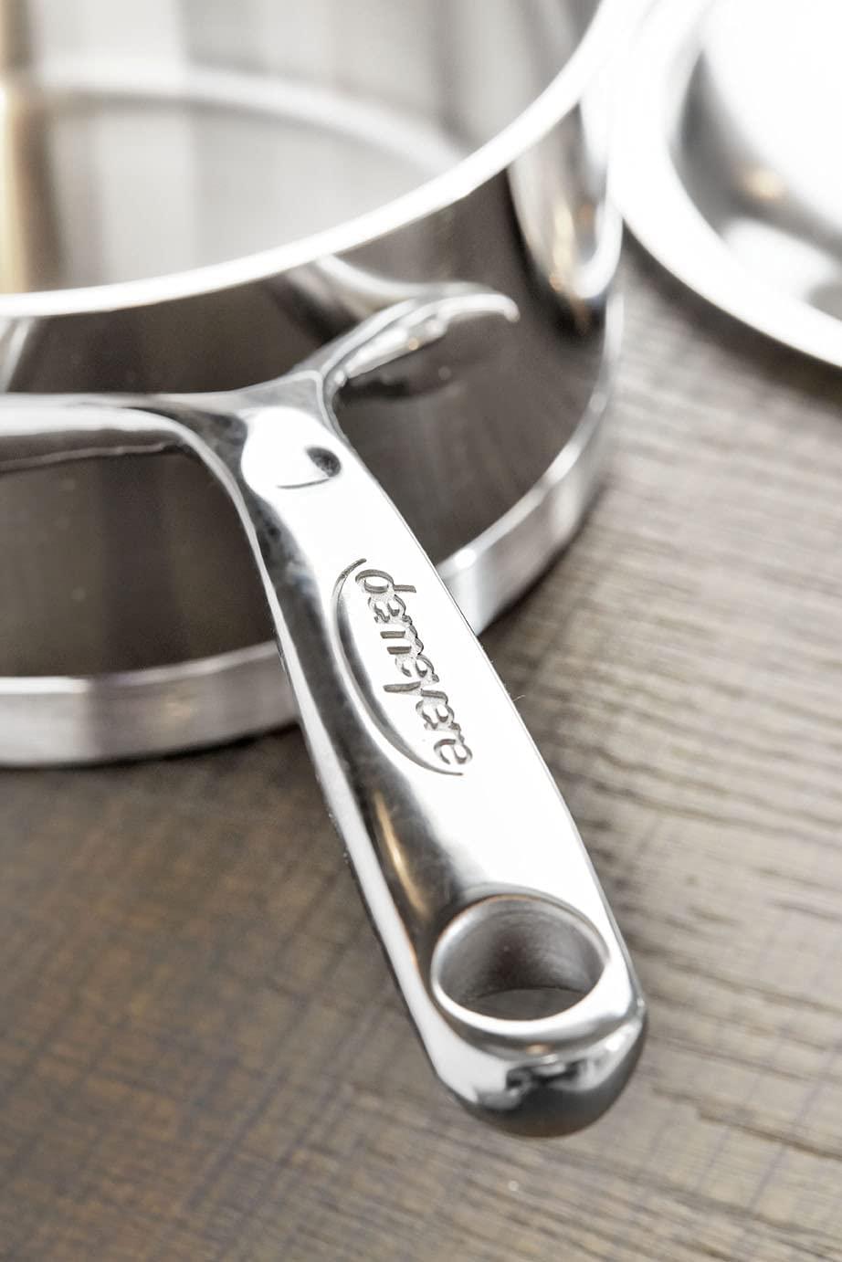Demeyere Stainless Steel Saucepan, 2.3-qt