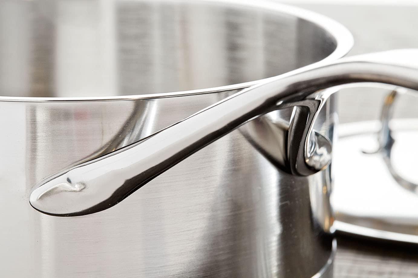Demeyere Stainless Steel Saucepan, 2.3-qt