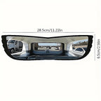 1pc Car Wide Angle Rearview Mirror Curved Interior LarField Of View Inside Mirror Blind Area Auxiliary Mirror