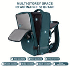 LarTravel Backpack, Carry On Backpack, HiBackpack, Waterproof Outdoor Sports Rucksack, Casual Daypack, School Bag, Fit 14 Inch Laptop With USB Charging Port &amp; Shoes Compartment