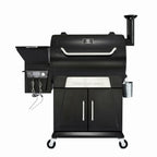 ZPG-700D2 8 in 1 Pellet Barbecue Grill Smoker with Weather Cover