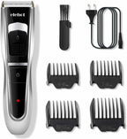 Trimmer Professional Mens Machine Cut Hair Rechargeable Trimmer 4peines