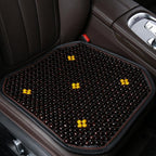 Summer Breathable Ventilated Car Front Wooden Bead Seat Cushion