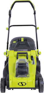 Sun Joe 24V-X2-17LM-CT 48-Volt 17-Inch Cordless Mulching Lawn Mower w/ 11-Gallon Grass Catcher, Tool Only (Battery + Charger Not Included)