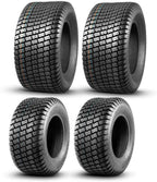 Set of 4 Lawn Mower Turf Tires 16x6.5-8 Front & 23x10.5-12 Rear 4PR Tubeless