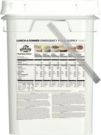 Augason Farms Lunch and Dinner Variety Pail Emergency Food Supply 4-Gallon Pail