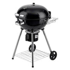22" Portable Kettle Charcoal BBQ Barbecue Grill Camping Garden Outdoor Cooking