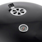 22" Portable Kettle Charcoal BBQ Barbecue Grill Camping Garden Outdoor Cooking