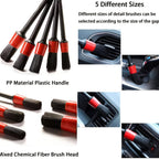 26Pcs Car Detailing Brush Set, Car Detailing Kit, Car Drill Brush/Wheel Brushes/Air Vent Brush/Buffing SponPads Kit/Washing Mitt/Cleaning Cloth