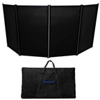 Rockville RFAAB DJ Event Facade Booth+Travel Bag+Scrim+LED Fog Machine+Juice