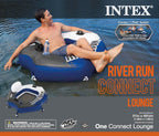 River Run Connect LounInflatable Floating Water Tube 58854EP (6 Pack)