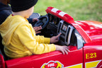RAM 3500 Fire Truck Ride-On Toy Car by Kid Trax, red