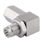 90 Degree Check Engine Light Eliminator O2 Sensor Adapter with Mini CAT